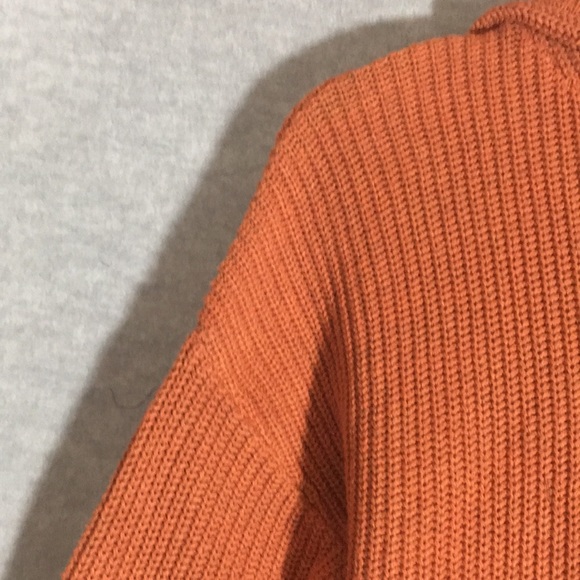 CYNTHIA ROWLEY Trendy Dropped Shoulder Flat Knit Sweater with Hood - Picture 8 of 14